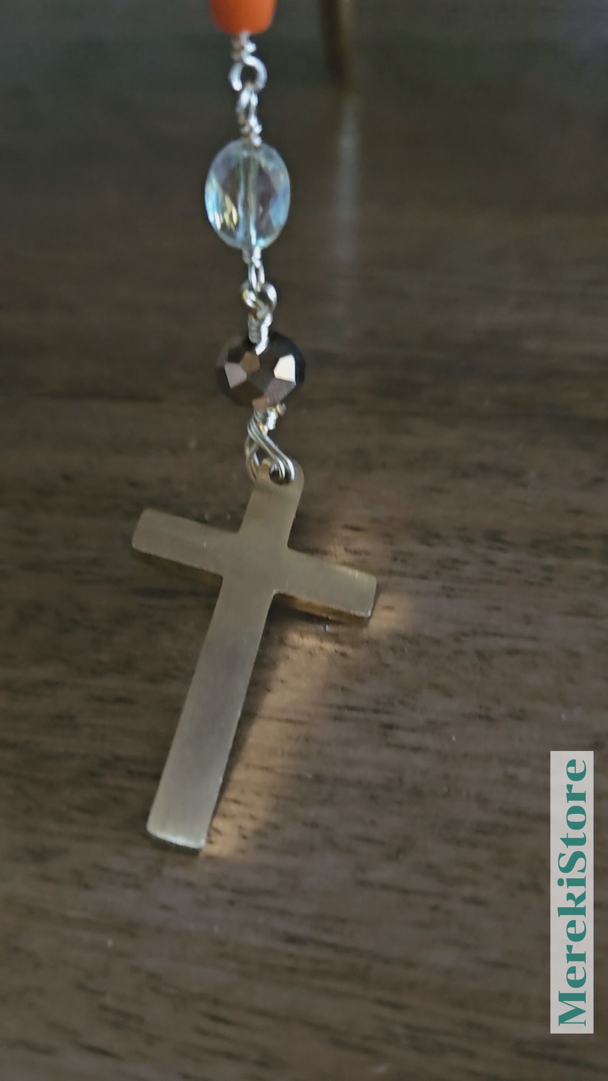 Amber Glow Rosary  