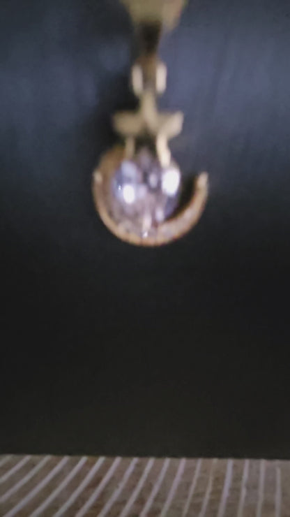 Cadena Luna de Cristal